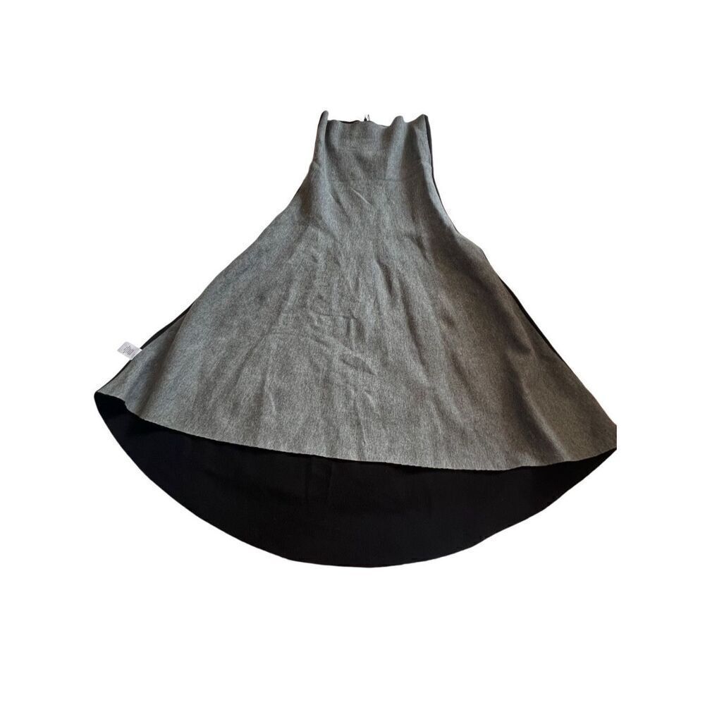 NWT Nordstrom Milly reversible double face midi skirt hi low sz sm